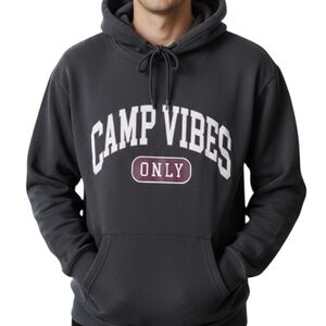 Original Use "Camp Vibes" Graphic Hoodie Sweatshirt
